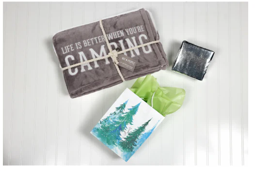 Blanket - Life is Better Camping 50" x 60"